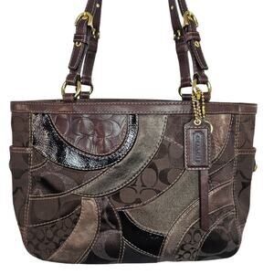 Coach EW Patchwork Tote- 13516